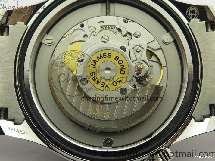 0206 Seamaster 300M Chronometer SS “007” Limited Edition OMF 1:1 Best Edition on SS Bracelet A2824 (Black Balance Wheel) V Seasonal 7952